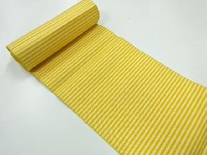 アンティーク　横段模様織出し帯地反物